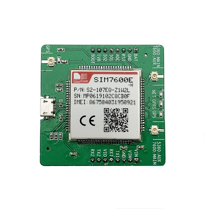 Мини комплект SIMCOM для EMEA/Korea/thaya LTE 4 ядерная плата с PCB + GPS антенной модулем CAT и