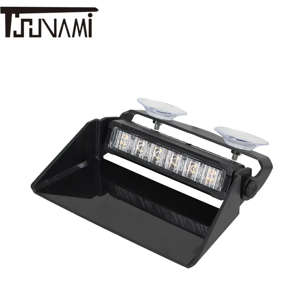 6*3W светодиодный Даш светильник для автомобиля 19 flash СВЕТОДИОДНЫЙ козырек