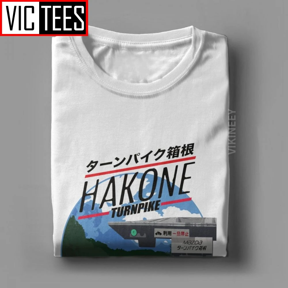 Мужская футболка Hakone Skyline R32 GTR винтажная хлопковая Initial D JDM мужские классические