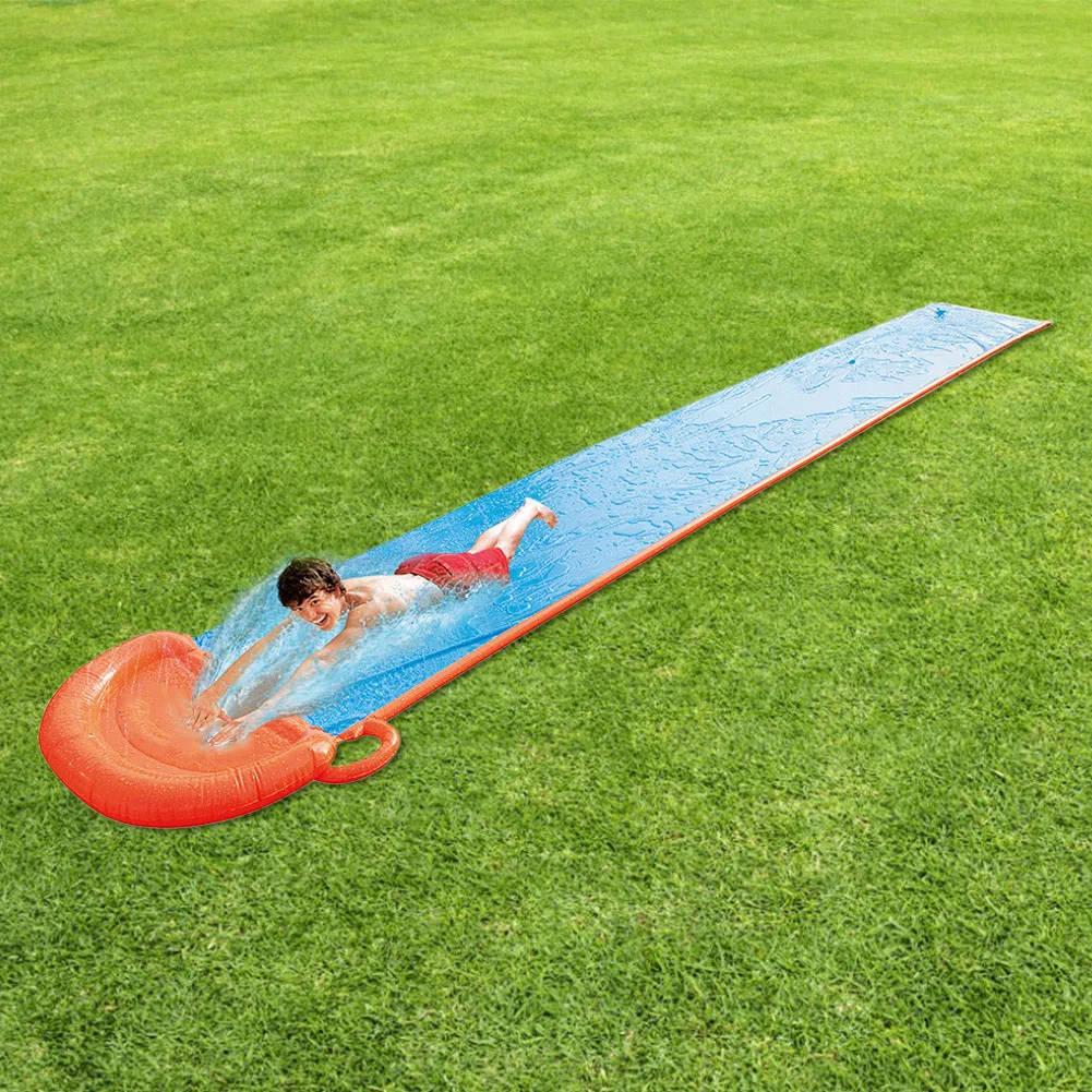 

549cm Children Inflatable Water Slide PVC Large Thick Surfing Watersports Toy Fun Lawn Water Slides Pools For Kids lovable