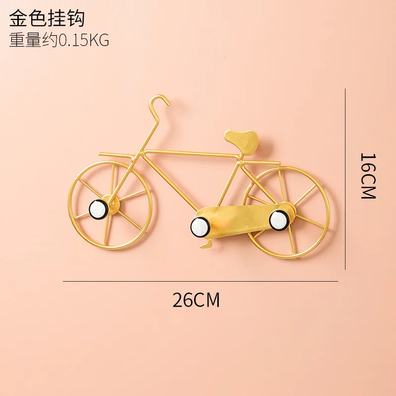 

Nordic hook decorative porch coat hook bicycle wall creative small hook household key rack