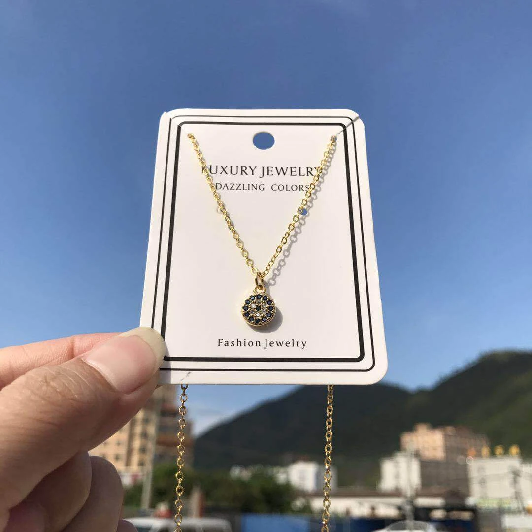 Женское ожерелье из серебра 925 пробы с фианитом | Украшения и аксессуары