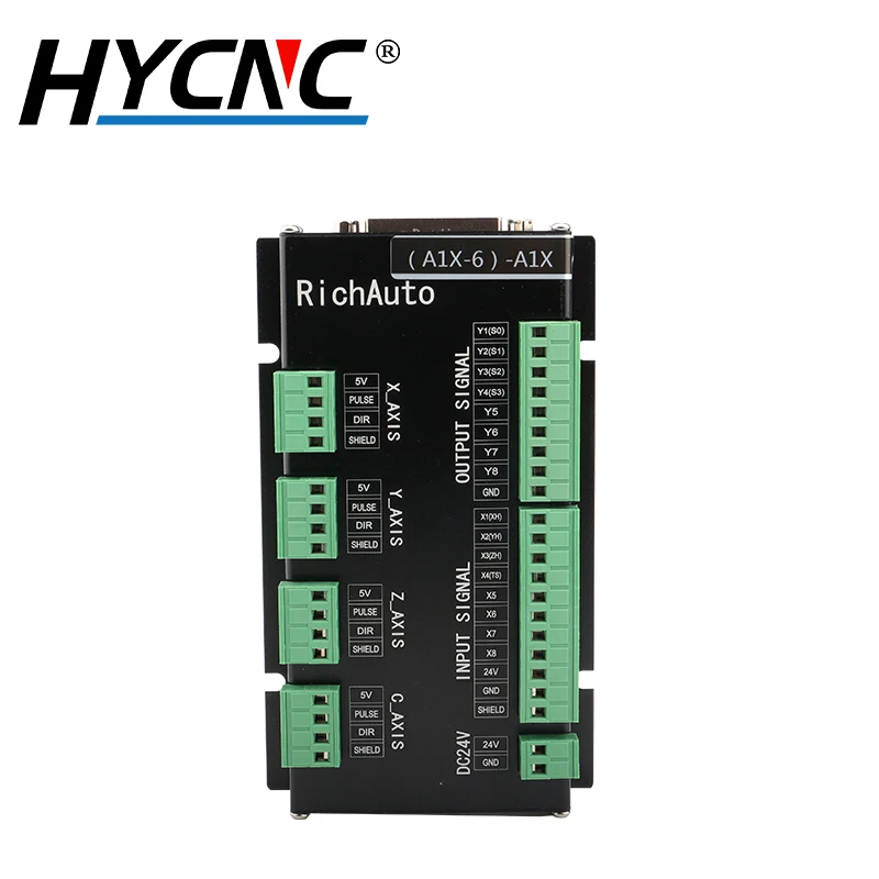Richauto A15 многоосевая 3 осевая система управления ЧПУ DSP автономная движением USB