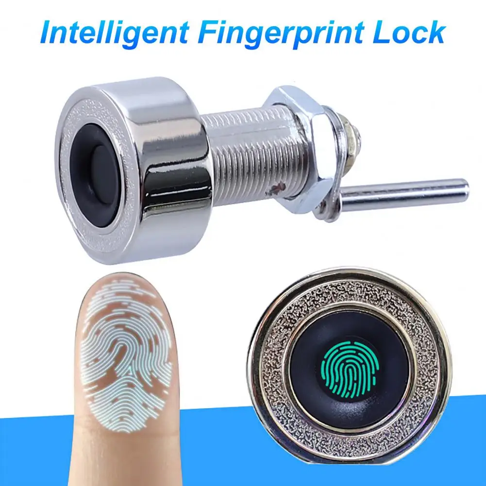 electronic lock wide applications 4 colors easy to install universal smart door lock smart fingerprint lock for office free global shipping