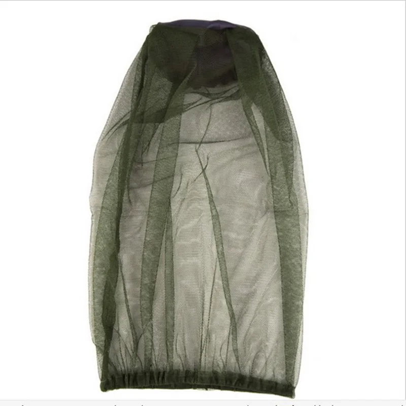 Пчеловодство уличная защита от насекомых шляпа анти пчела с крышкой сетки ArmyGreen