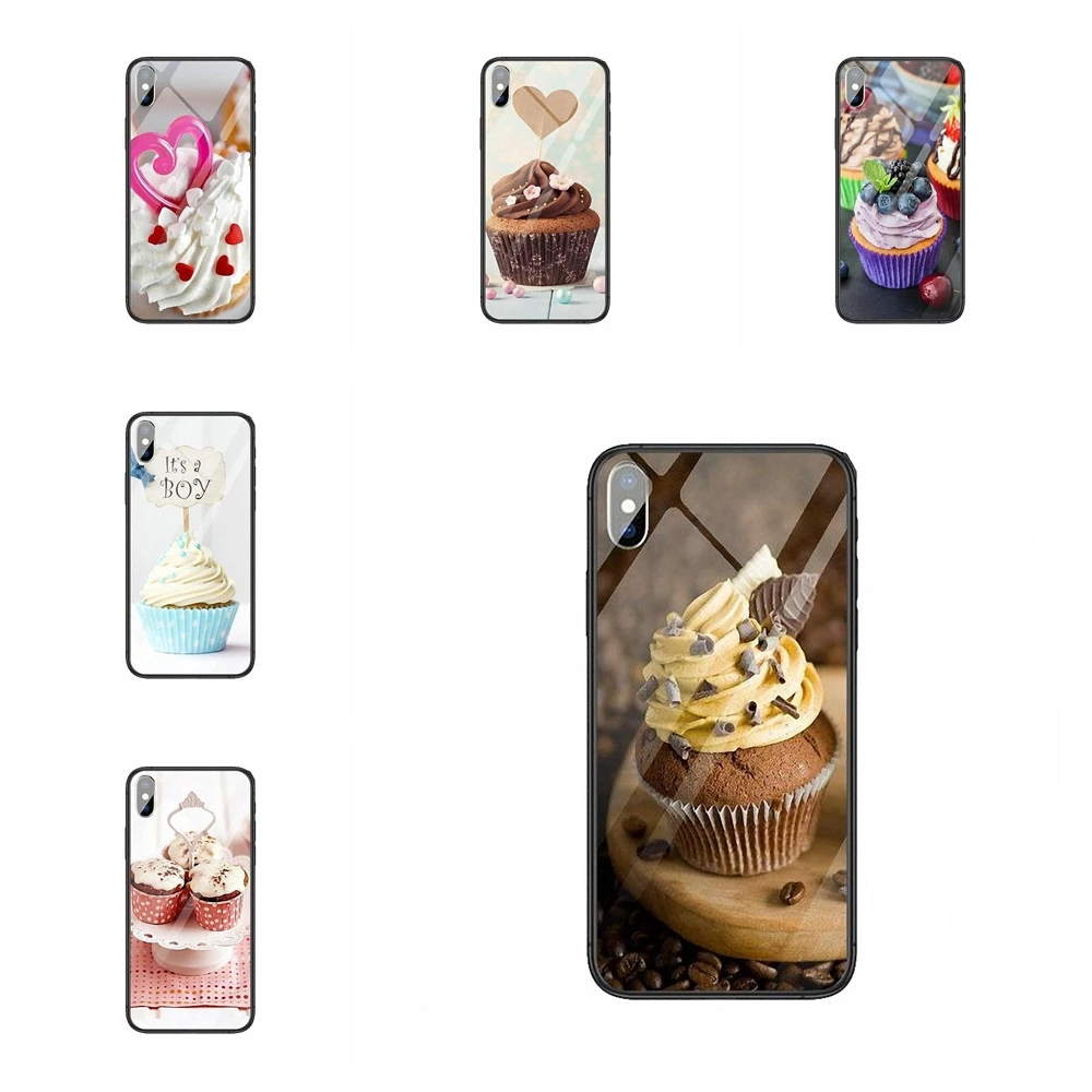 Милые Шоколадные кексы для Apple iPhone 11 12 Pro Mini X XR XS MAX 5 5S 5C SE 6 6S 7 8 Plus покупка чехлов