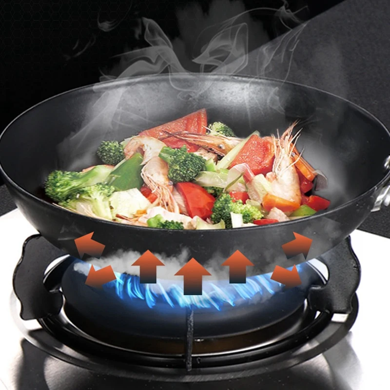 

Wind Shield Protection Bracket Stainless Steel Grill Windshield Anti-Slip Gas Stove Energy Saving Cover