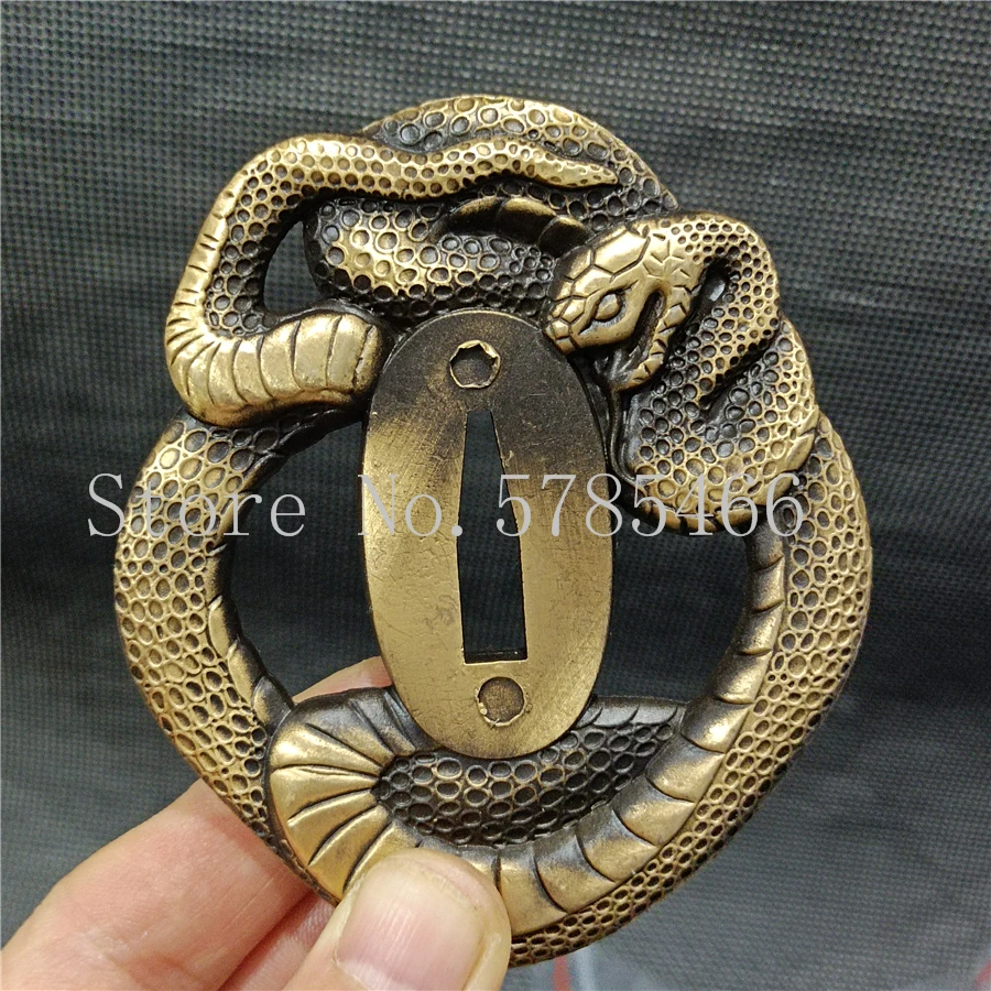 Высококачественный медный меч для японской Катаны/вакидзаси набор фурнитуры