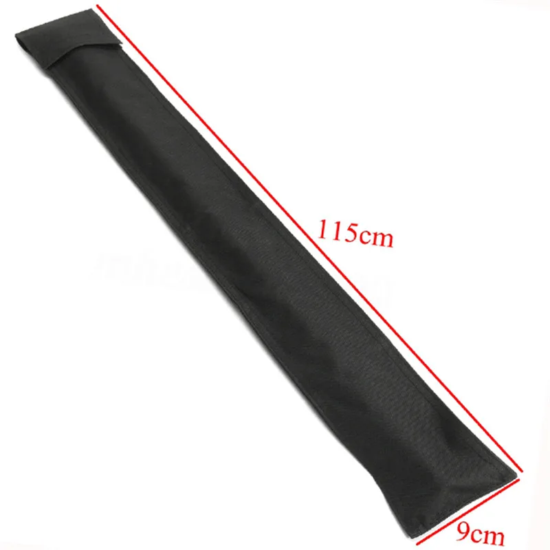hot sale 45 inch115cm black pool cue bag for 34 billiard stick storage fishing rod case snooker billiard accessories free global shipping
