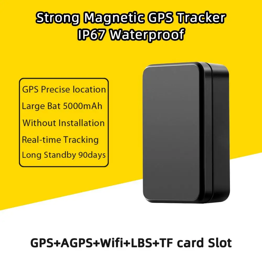 

Mini Car GPS Locator Anti-theft Trackers Real Time Anti-lost Device Multifunctional Anti-theft GPS Locator Support TF Card