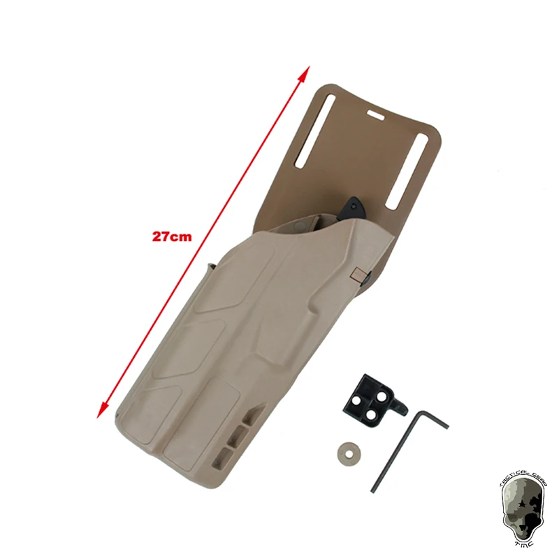 Тактическая кобура для пистолета TMC 378 ALS скрытая QL Mount G17/19 w/ TLR1 X300U SF X300 3535 | Спорт и