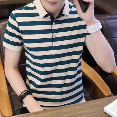 

Men's short-sleeved t-shirt 2019 new trend Korean version of Slim handsome67