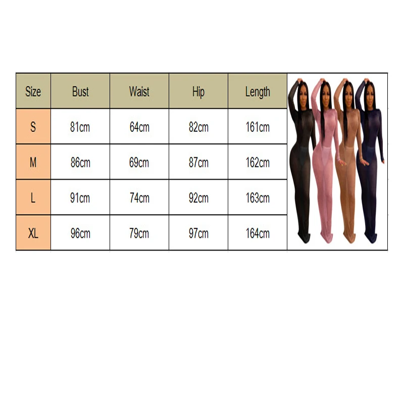 Платье женское прозрачное Сетчатое с длинным рукавом пикантное длинное