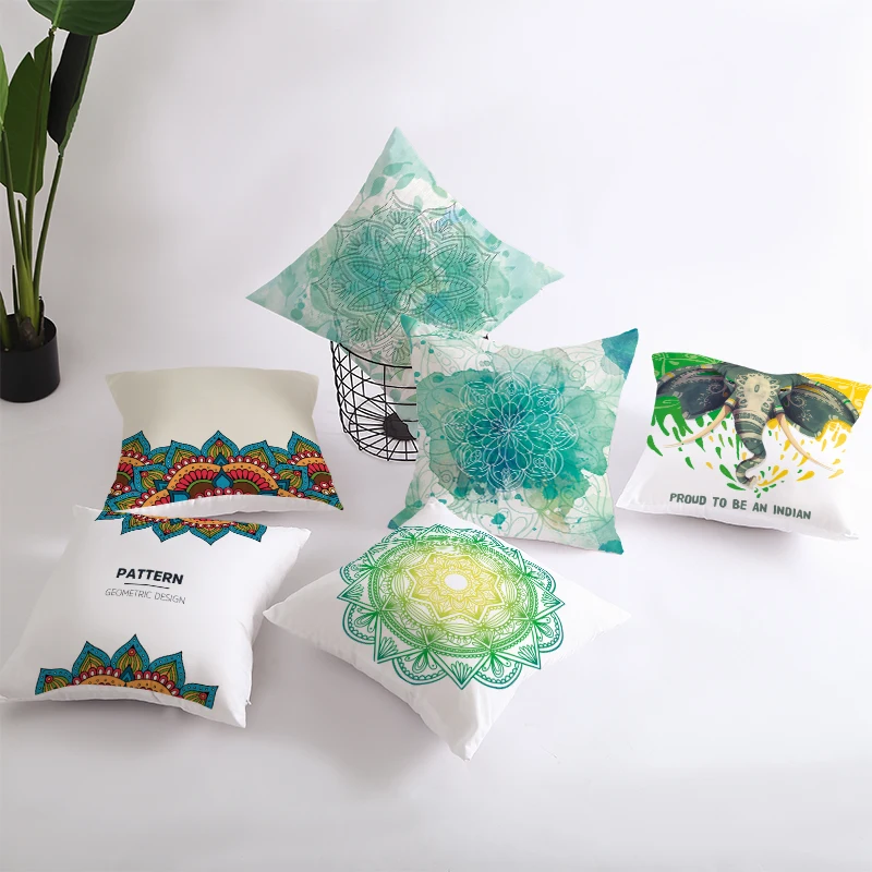 OIMG наволочка с изображением нации мандалы декоративная из полиэстера наволочки