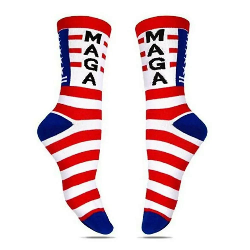 

Creative Donald Trump Socks Make America Great Again Casual Cotton National Short Stars Women Socks Flag Socks Men Stripes A6J0