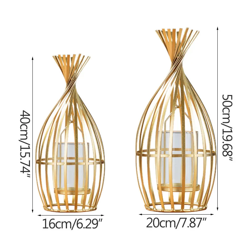 

Household Suppliers Luxurious Modern Candle Holder Candlestick Decoration Ornaments Home Decoration Minaiture Model Artware Gift