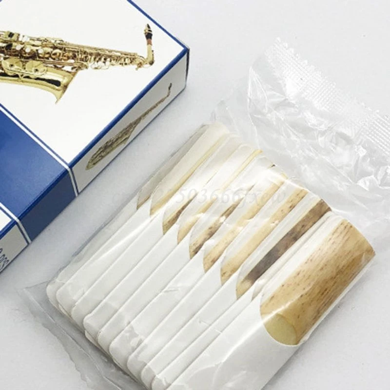 

10pcs/set Alto/Soprano/Tenor Saxophone Reeds Strength 2.5 Bb Clarinet Reed
