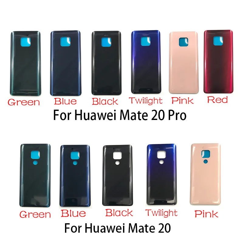 

Battery Back Cover Glass For Huawei Mate 20 Pro Rear Door Replacement Housing Adhesive Repair
