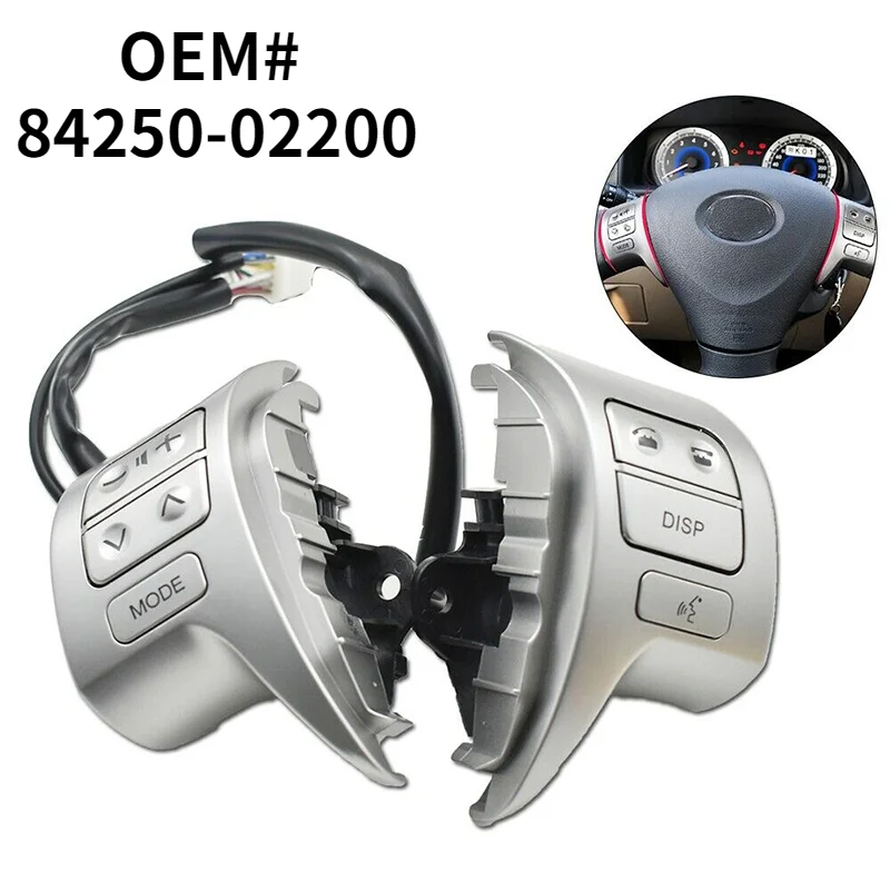 

Кнопка управления аудиосигналом на руль для Toyota Corolla ZRE15 ZRE151L ZRE152L ZRE153L 2007-2016 84250-02200 8425002200