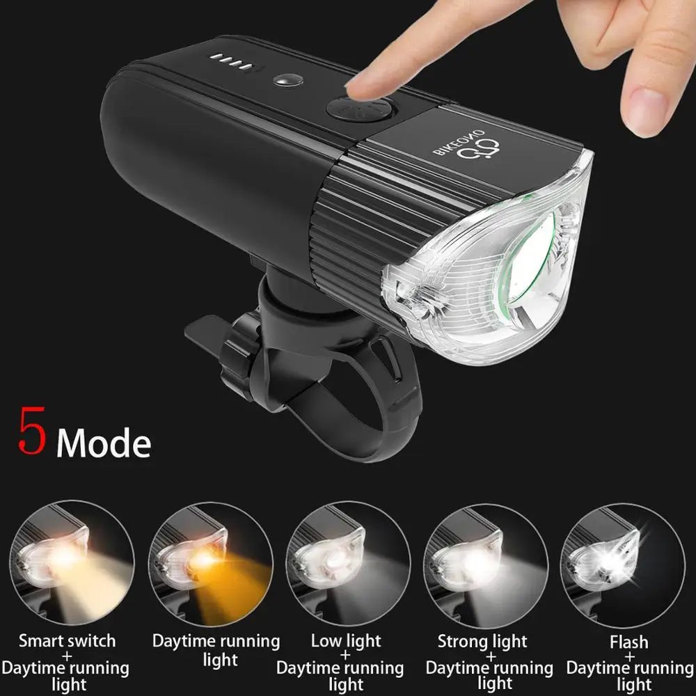 SHENKEY 4000 мАч 800 люмен велосипедный светильник, велосипедный фонарь, передний светодиодный светильник на голову, Перезаряжаемый USB светильник-вспышка для езды на велосипеде