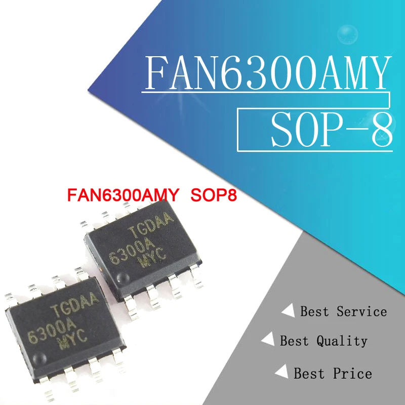5 шт. FAN6300AMY SOP-8 FAN6300AM SOP FAN6300A FAN6300 SOP8 новый оригинальный | Электронные компоненты и