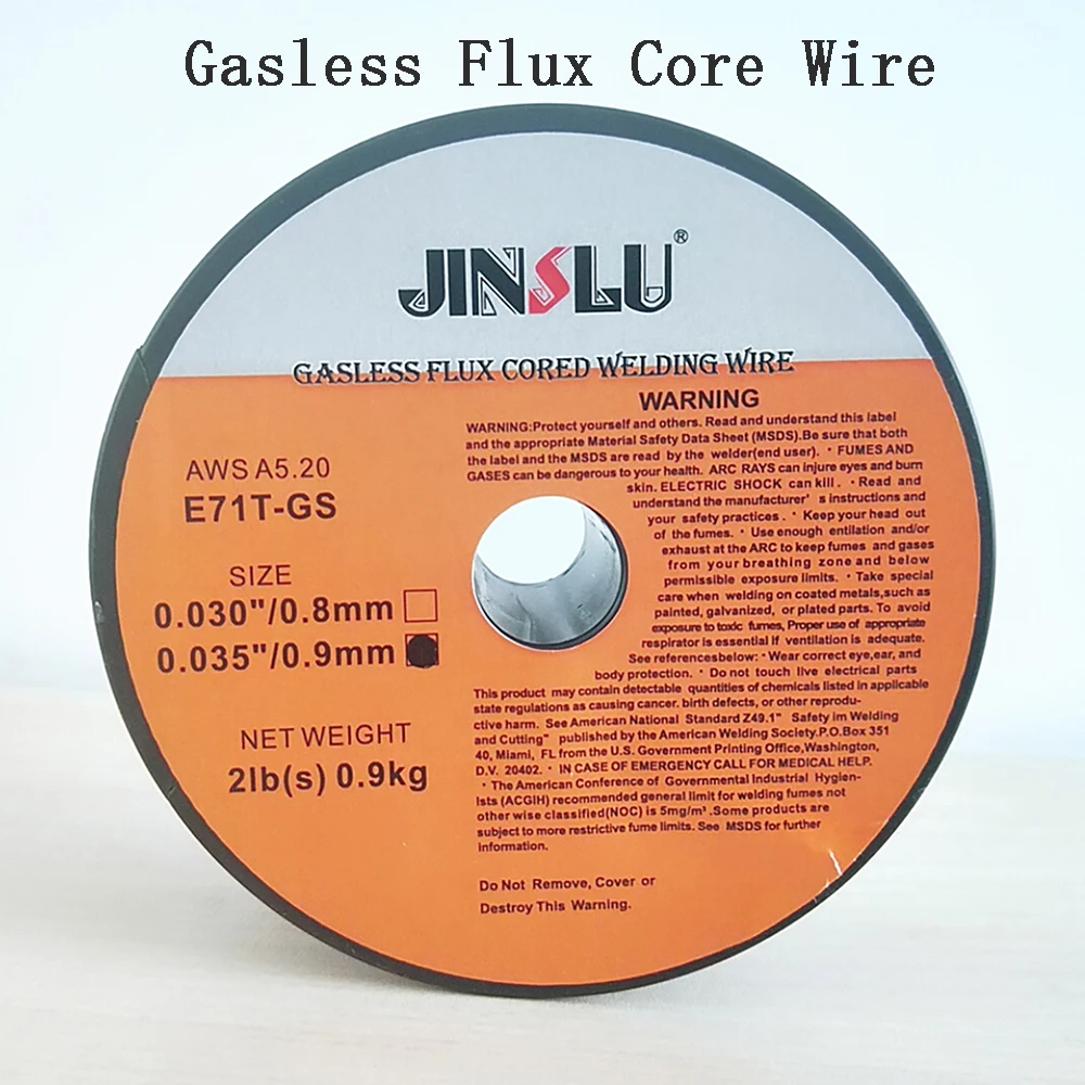 2LBS Порошковая Gasless сварочная проволока E71T GS без газа углерода Сталь плавящаяся 0 8