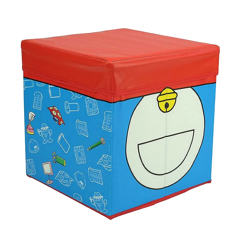 Мультфильм Doraemon коробка для хранения Складная Одежда игрушки книга Органайзер