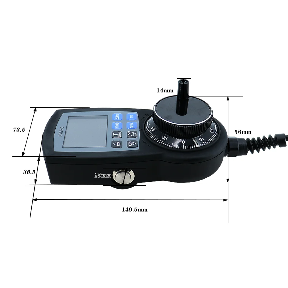 NVUM NVEM CNC карта движения 3/4/5/6 axis USB Ethernet 200 кГц плата контроллера + 6 осей MPG поддержка