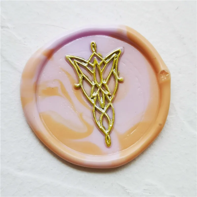 Восковая печать Arwen Evenstar, печать для фотографий, деревянная печать в стиле ретро, печать для восковой печати, свадебные декоративные уплотнения