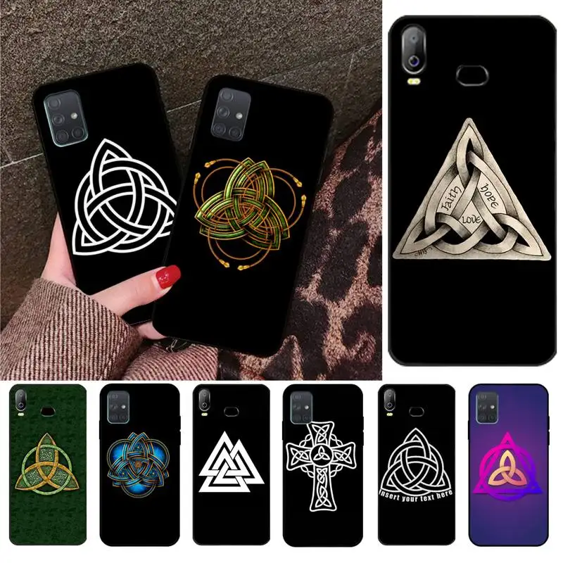 Кельтский Узел троица Triquetra ирландский чехол для телефона Samsung Galaxy A01 A11 A31 A81 A10 A20 A30