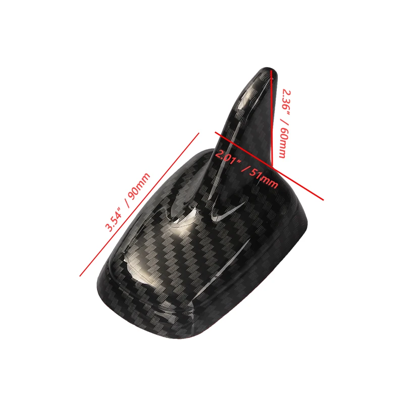 Автомобильная антенна плавник акулы антенны углеродное волокно декоративные