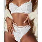 Комплект женского нижнего белья, сексуальный кружевной Комплект эротического нижнего белья, Женский комплект нижнего белья, кружевной бюстгальтер, трусики, нижнее белье для женщин