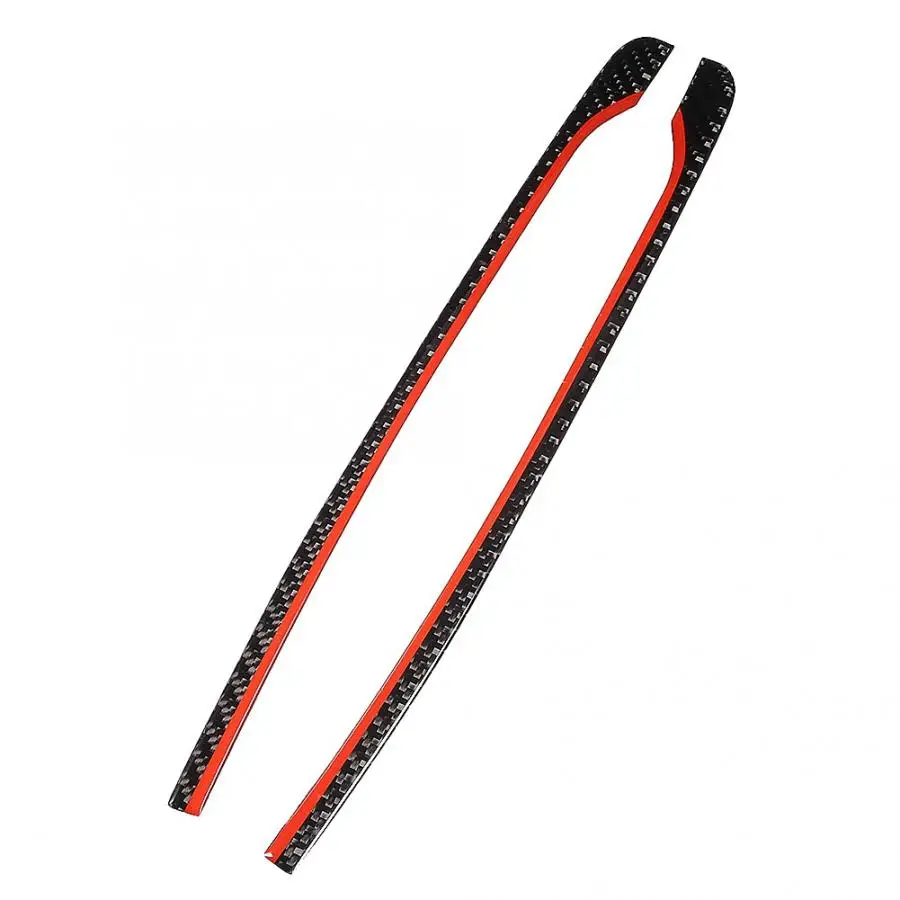 2 шт зеркало заднего вида анти натирает полосы красный накладка из углеродного