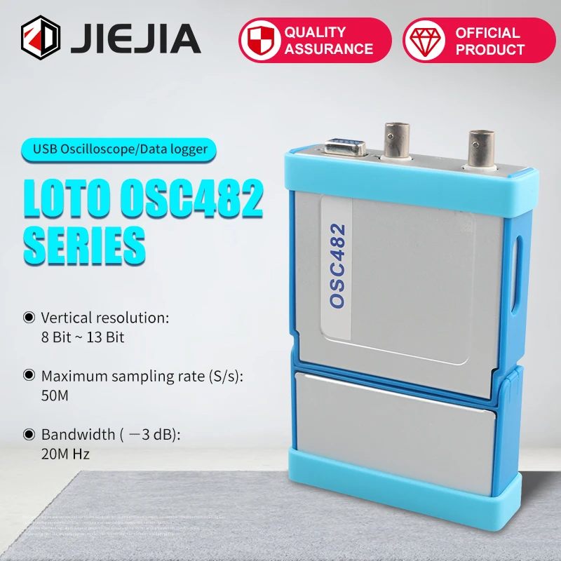 USB осциллограф/регистратор данных общего назначения Интерфейс I/O PWM осциллограф