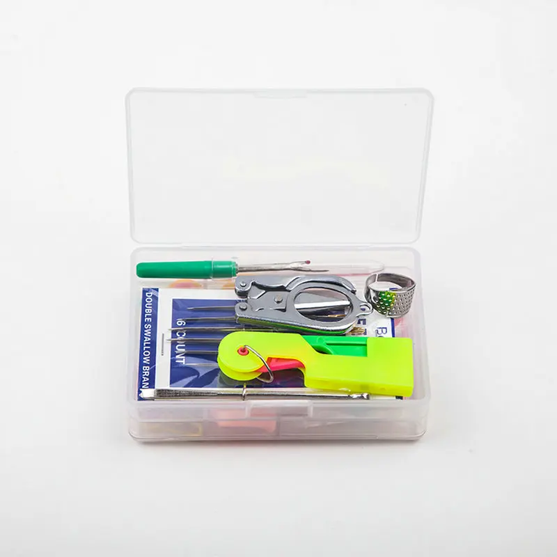 67 шт. бытовые Швейные аксессуары набор для вязания крючком аксессуаров двойные