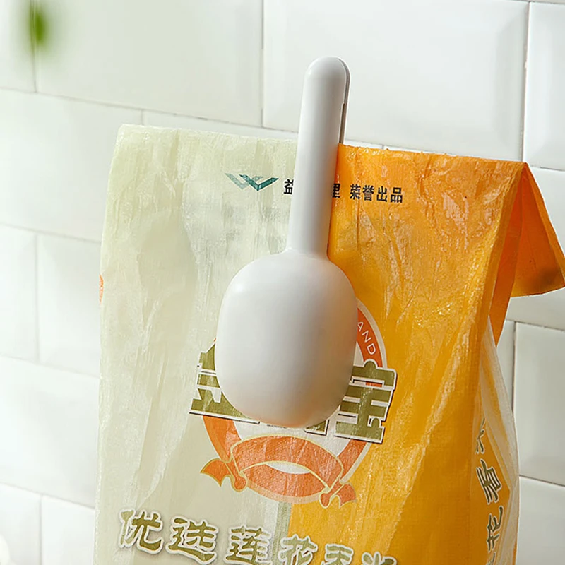 

Scoop rice spoon kitchen household rice shovel flour spoon coarse grains with clip spoon large capacity sealing spoon