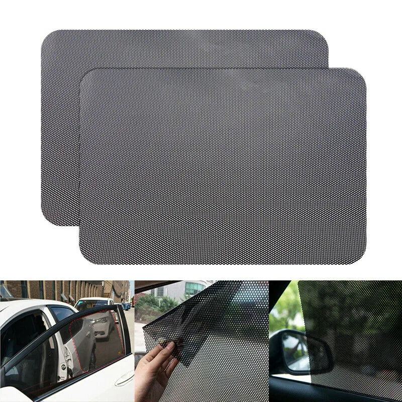 

UV Protection Side Window Sunshade 2 Pcs Accessories Sticker Sun Shade