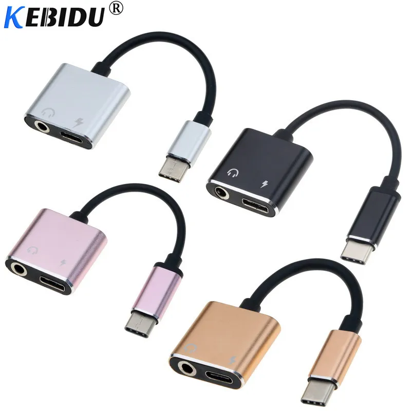 Кабель переходник для наушников с разъемом USB Type C на 3 5 мм Samsung S8 Huawei mate 9 LG G5 G6