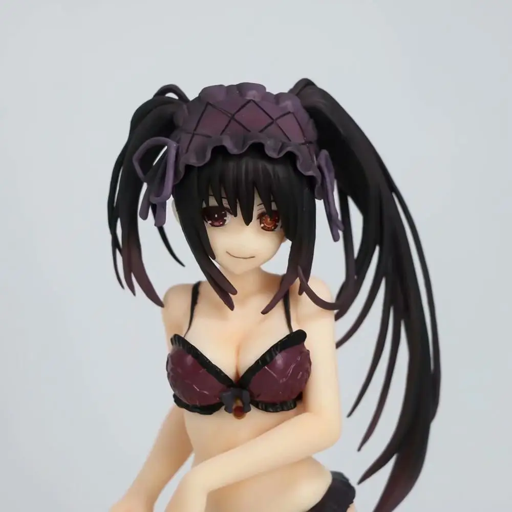 

Anime Figures Date A Live Kumazo Tokisaki Kneeling Position Sexy Girl Doll Model PVC Toy Decoration Exquisite Boxed Gift