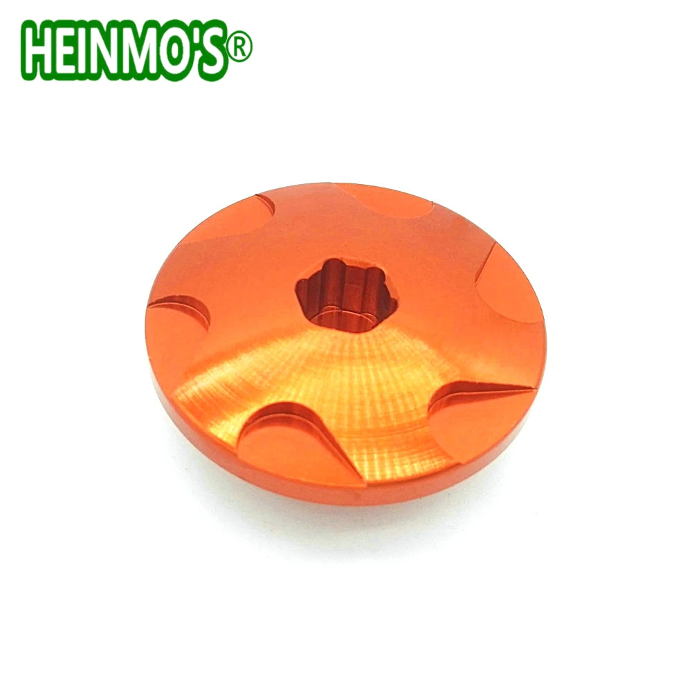 Мотоциклетная оранжевая алюминиевая крышка двигателя раньше для KTM DUKE 390 2013 2017 RC