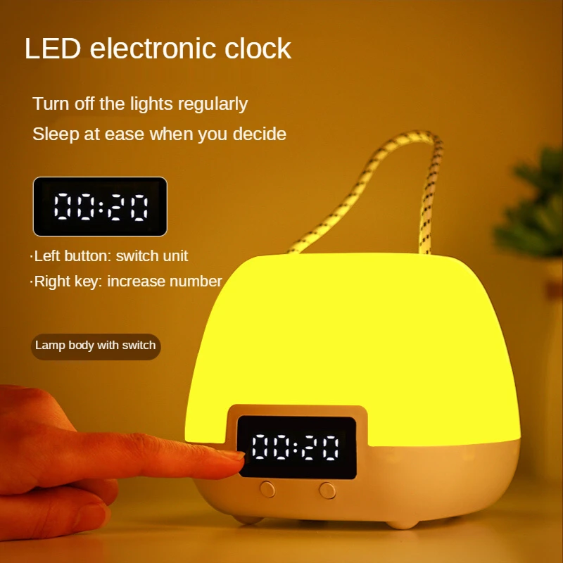 Креативный светодиодный ночник с дистанционным управлением светильник льник
