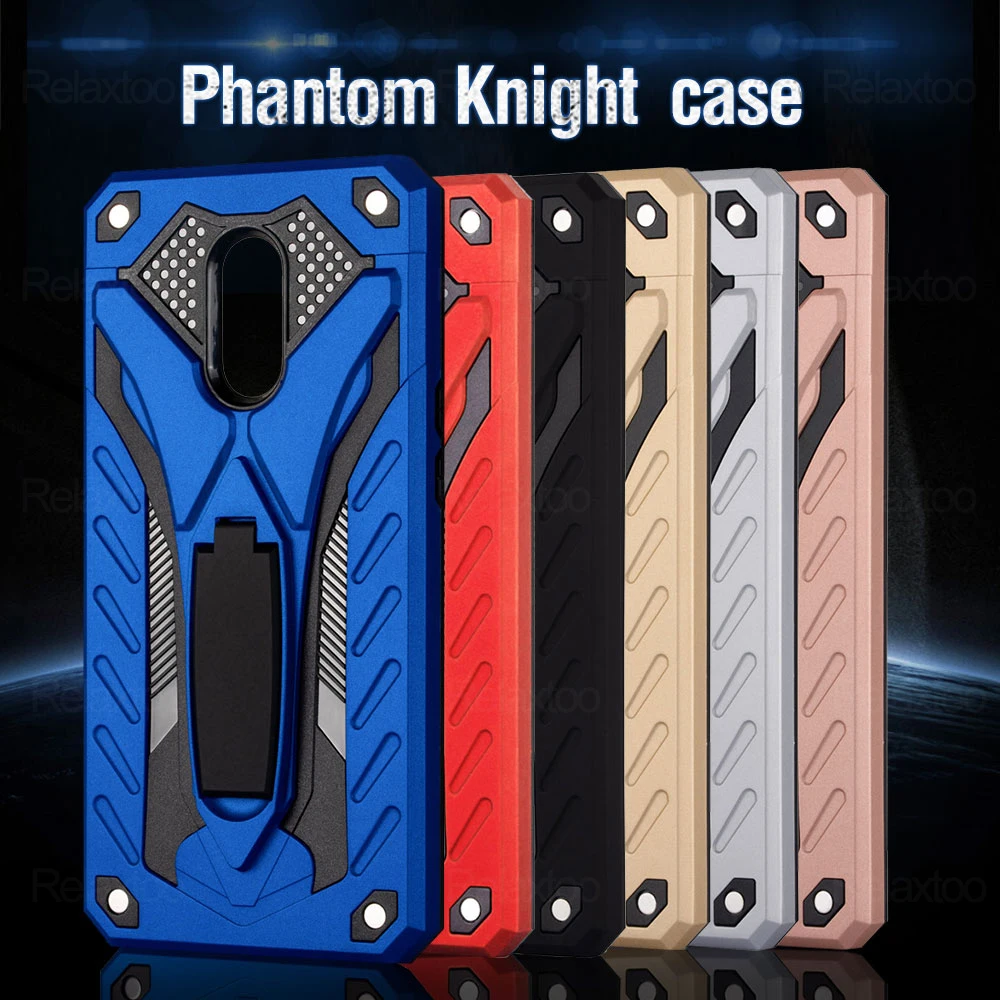 

Armor PC + TPU Case for Oneplus 7 pro 7 Phantom Knight Shockproof Case Holder for Oneplus 1+ 7 pro 1+ 7 Protective Cover Funda