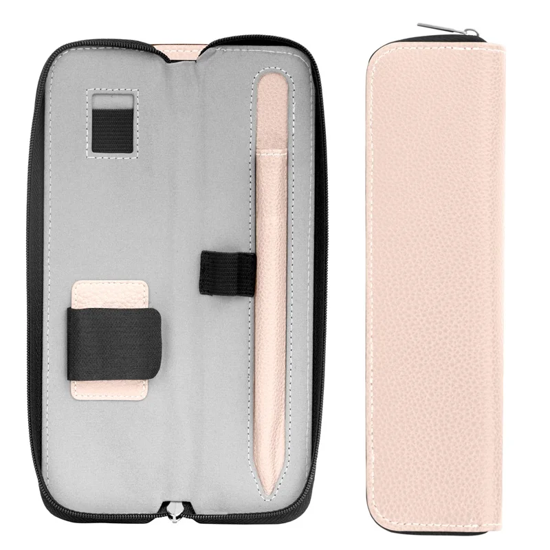 Rose Gold Чехол-держатель для карандашей Apple Pencil, премиум-чехол из искусственной кожи чехол для переноски Чехол для Apple iPad 9,7 Pro Pencil - Цвета: Rose Gold