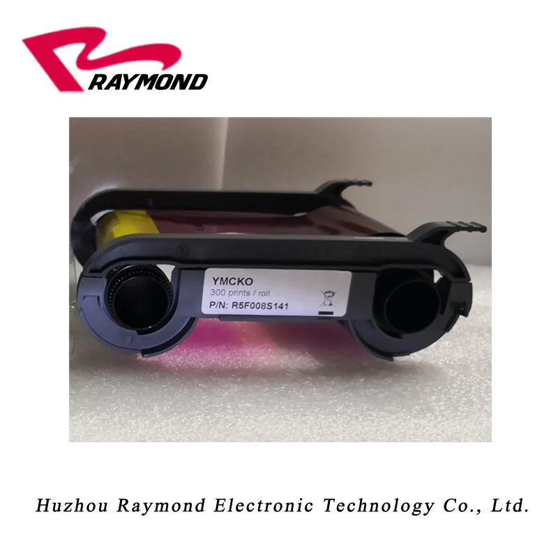 Evolis R5F008S141 (заменяет R5F008S14 ) YMCKO цветная лента 300 изображений работает с zenius и primacy card