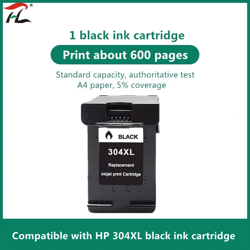 

Yi le cai Ink Cartridge 304XL new version for hp304 hp 304 xl deskjet envy 2620 2630 2632 5030 5020 5032 3720 3730 5010 printer