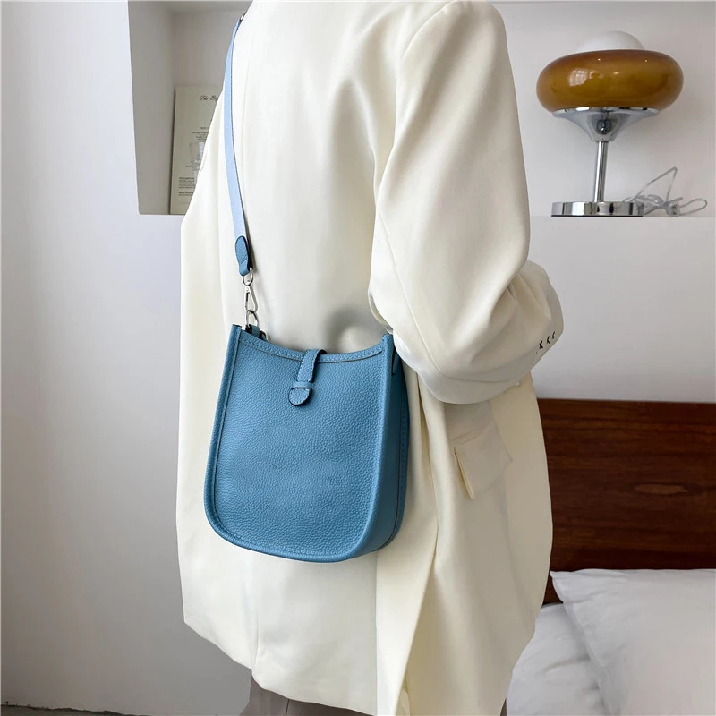 

bags for women 2021 new PU leather luxurious Mini bucket bag punching bag One Shoulder bag Messenger Bag Handbag Women's bag