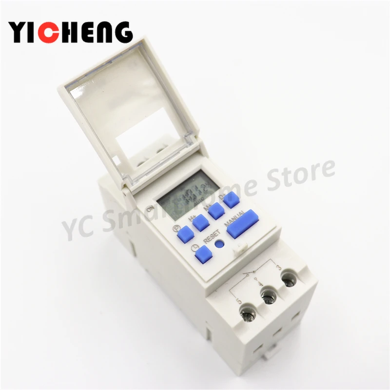 AHC15A small microcomputer time control switch box rail type THC15A electronic controller timer | Обустройство дома