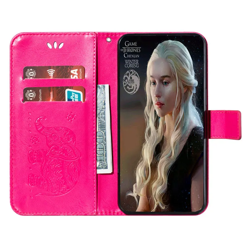 Wallet Phone Case for Huawei Mate 20 10 Lite P20 Nova 3i Y5 Y9 2018 Honor 9 7X 8X 8C Flip Cover with Animal Pattern | Мобильные