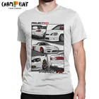 Футболка мужская S2k Integra Nsx Jdm, тенниска из чистого хлопка с принтом автомобиля, спортивного автомобиля, японского дрифта, автомобиля