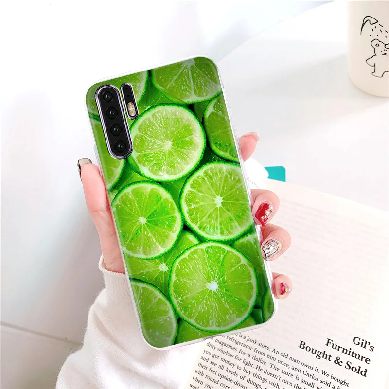 

Black and white Printing Phones Case for Huawei P30 Pro P20 Lite P40 Mate 20 Pro Coque Cover Case Silicone TPU Back Phone Case